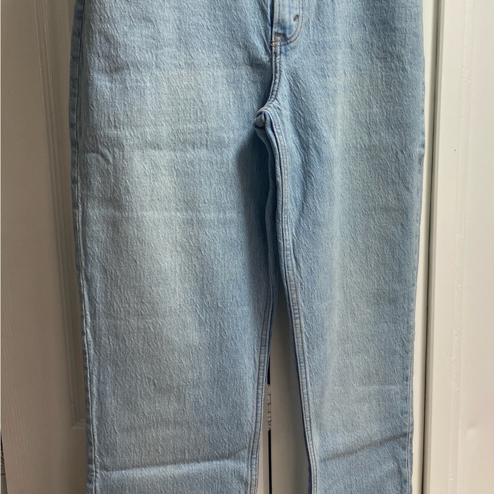 ABERCROMBIE & FITCH 90s super high-rise straight jeans. Size: 27 LONG - Picture 10 of 14